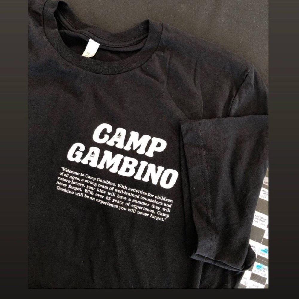 ISO Childish Gambino Camp T-Shirt
